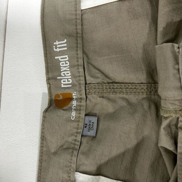 Carhartt Relaxed Fit Ripstop Work Shorts NWT | Size 42 | Cell Pocket & Gusseted - Picture 2 of 7